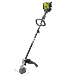 Trimmers RYOBI Reconditioned 4-Cycle 30cc Attachment Capable Straight Shaft Gas Trimmer