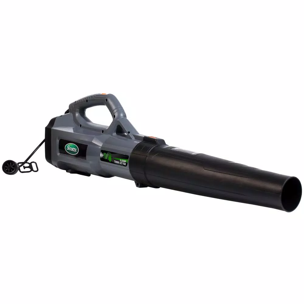 Leaf Blowers Scotts 120 MPH 465 CFM 8.5 Amp Electric Leaf Blower 1 Leaf Blowers Scotts 120 MPH 465 CFM 8.5 Amp Electric Leaf Blower