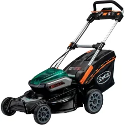 Lawn Mowers Scotts 21 In. 62-Volt Lithium-Ion Cordless Battery Walk Behind Push Mower With 5 Ah Battery And Charger Included