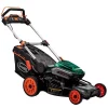 Lawn Mowers Scotts 21 In. 62-Volt Lithium-Ion Cordless Self-Propelled Walk Behind Mower With 4 Ah And 2.5 Ah Battery And Charger Included