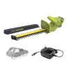 Trimmers Sun Joe 18 In. 24-Volt Cordless Electric Handheld Hedge Trimmer Kit With 2.0 Ah Battery Plus Charger
