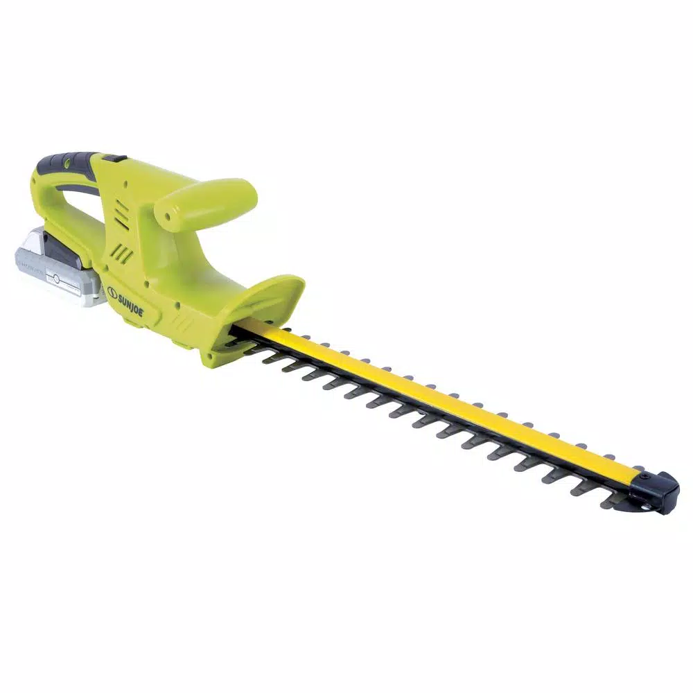 Trimmers Sun Joe 18 In. 24-Volt Cordless Electric Handheld Hedge Trimmer Kit With 2.0 Ah Battery Plus Charger 2 Trimmers Sun Joe 18 In. 24-Volt Cordless Electric Handheld Hedge Trimmer Kit With 2.0 Ah Battery Plus Charger - Image 2