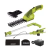 Trimmers Sun Joe 7.2-Volt 2-in-1 Cordless Grass Shear And Hedge Trimmer With Extension Pole