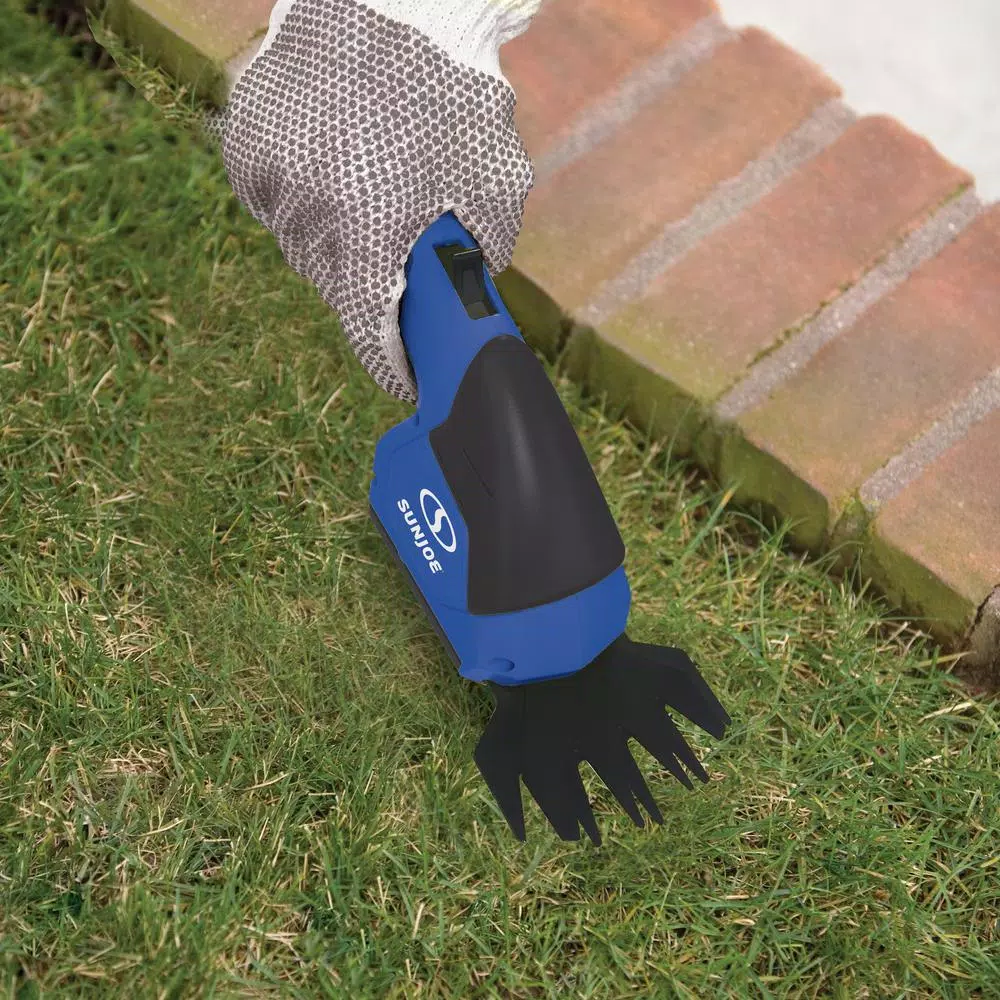 Trimmers Sun Joe 7.2-Volt 2-in-1 Cordless Grass Shear And Hedge Trimmer With Extension Pole, Blue - Image 5