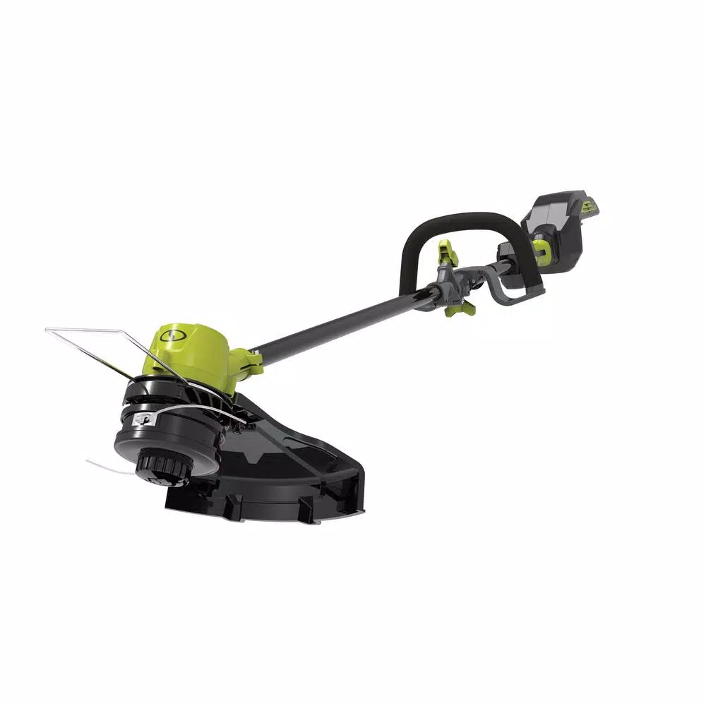 Trimmers Sun Joe 16 In. 100-Volt Lithium-iON Cordless Brushless String Trimmer (Tool Only)
