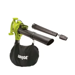 Leaf Blowers Sun Joe 240 MPH 300 CFM 13 Amp Electric Handheld 3-in-1 Leaf Blower/Vacuum/Mulcher