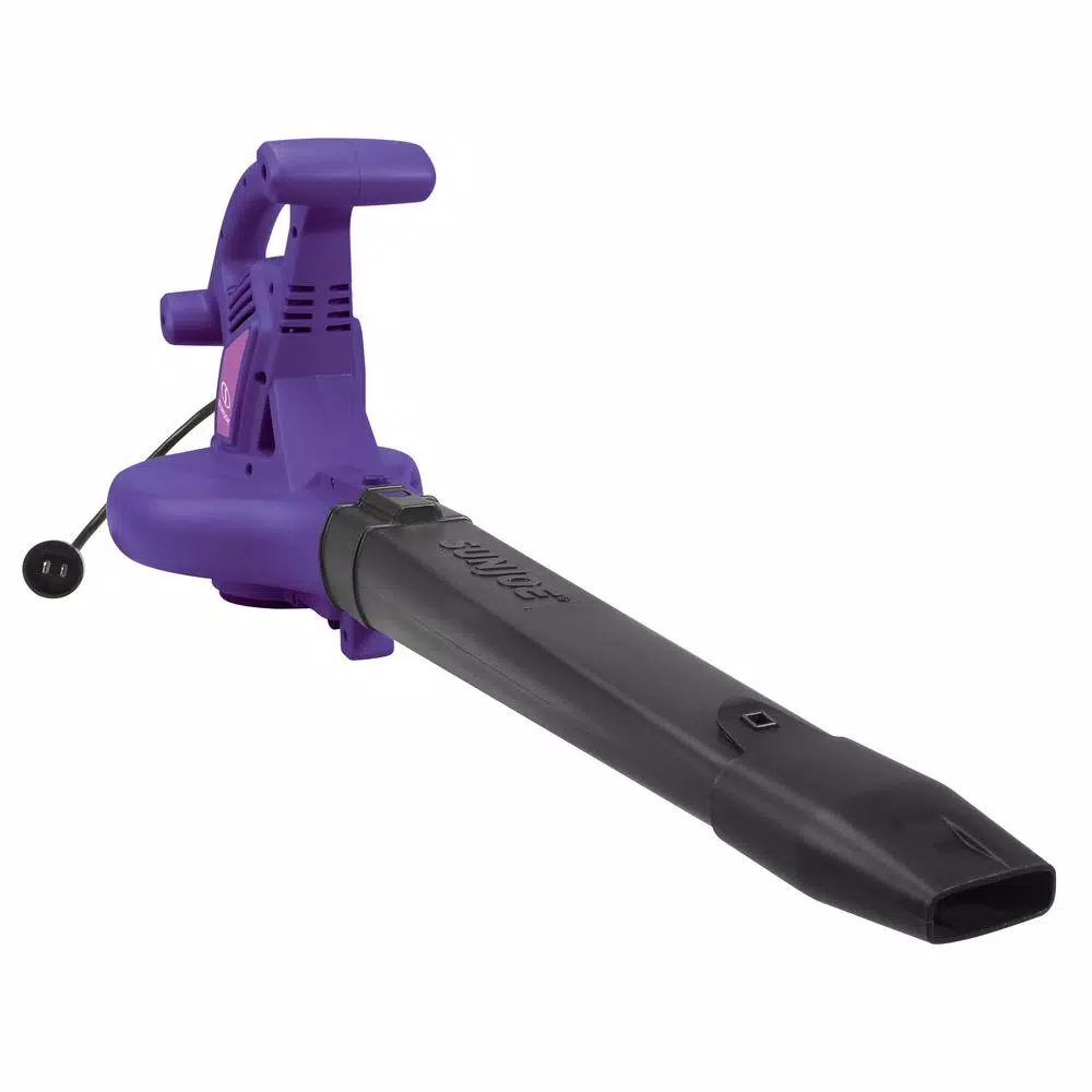 Leaf Blowers Sun Joe 250 MPH 440 CFM 14 Amp Electric Handheld Blower/Vacuum/Mulcher With Gutter Attachment, Purple 4 Leaf Blowers Sun Joe 250 MPH 440 CFM 14 Amp Electric Handheld Blower/Vacuum/Mulcher With Gutter Attachment, Purple - Image 4