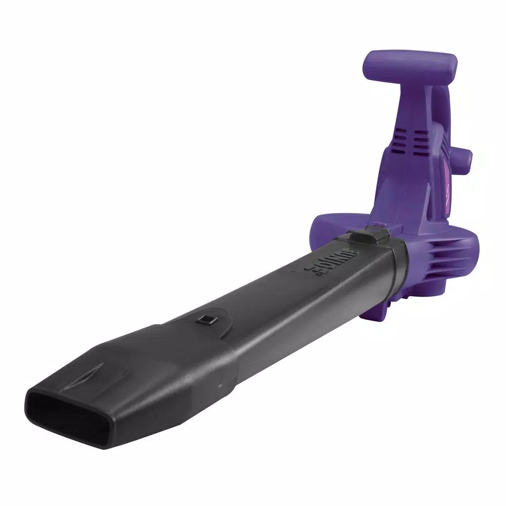 Leaf Blowers Sun Joe 250 MPH 440 CFM 14 Amp Electric Handheld Blower/Vacuum/Mulcher With Gutter Attachment, Purple 2 Leaf Blowers Sun Joe 250 MPH 440 CFM 14 Amp Electric Handheld Blower/Vacuum/Mulcher With Gutter Attachment, Purple - Image 2