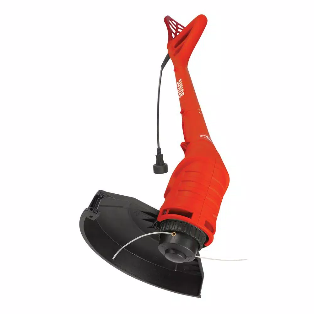 Trimmers Sun Joe 10 In. 2.5 Amp Electric String Trimmer, Red 3 Trimmers Sun Joe 10 In. 2.5 Amp Electric String Trimmer, Red - Image 3
