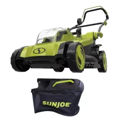 Lawn Mowers Sun Joe 17 In. 48-Volt ION+ Cordless Electric Walk Behind Push Lawn Mower (Tool Only)