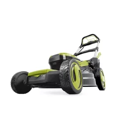 Lawn Mowers Sun Joe 21 In. 100-Volt Cordless Battery-Powered Walk-Behind Self Propelled Lawn Mower (Tool Only)
