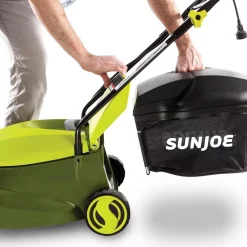 Lawn Mowers Sun Joe 14 In. 12 Amp Corded Electric Walk Behind Push Lawn Mower -ECHO SALES STORE sun joe push lawn mowers mj401e 1f 1000