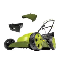 Lawn Mowers Sun Joe Mow Joe 20 In. 12 Amp Corded Electric Walk Behind Push Lawn Mower
