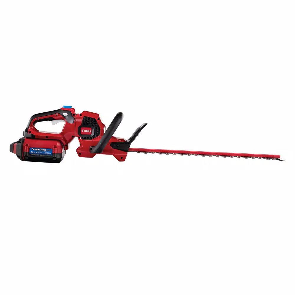 Trimmers Toro Flex-Force 24 In. 60-Volt Max Lithium-Ion Cordless Hedge Trimmer – 2.5 Ah Battery And Charger Included - Image 12
