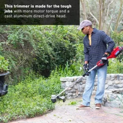 Trimmers Toro 60-Volt Max Lithium-Ion Brushless Cordless 14 In. / 16 In. String Trimmer – 2.5 Ah Battery And Charger Included -ECHO SALES STORE toro cordless string trimmers 51830 1d 1000