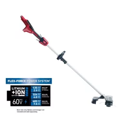 Trimmers Toro 60-Volt Max Lithium-Ion Brushless Cordless 14 In. / 16 In. String Trimmer – Battery And Charger Not Included