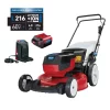Lawn Mowers Toro Recycler 21 In. 60-Volt Lithium-Ion Cordless Battery Walk Behind Push Lawn Mower – 4.0 Ah Battery/Charger Included