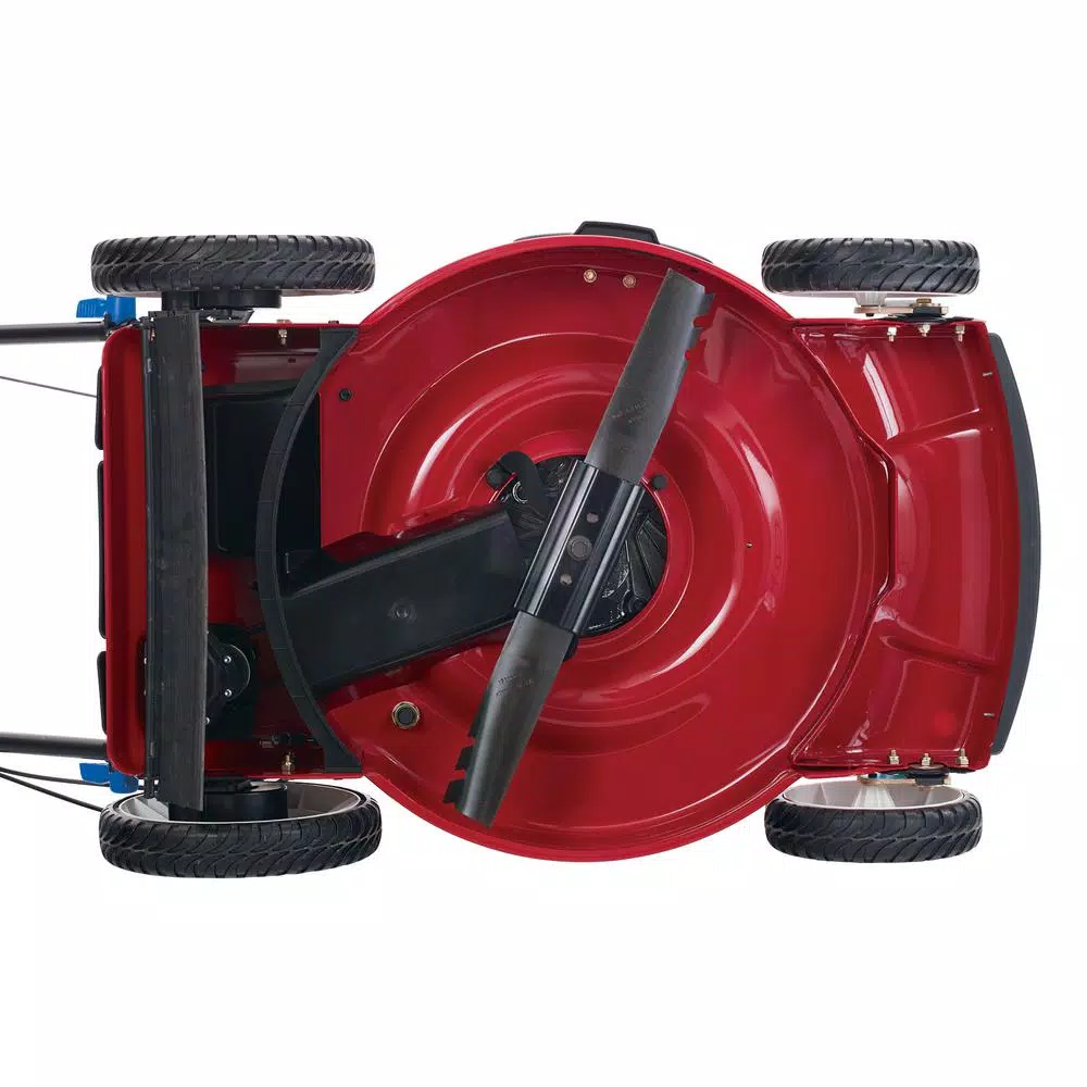 Lawn Mowers Toro Recycler 22 In. SmartStow Personal Pace Variable Speed High-Wheel Drive Gas Walk Behind Self Propelled Lawn Mower - Image 3