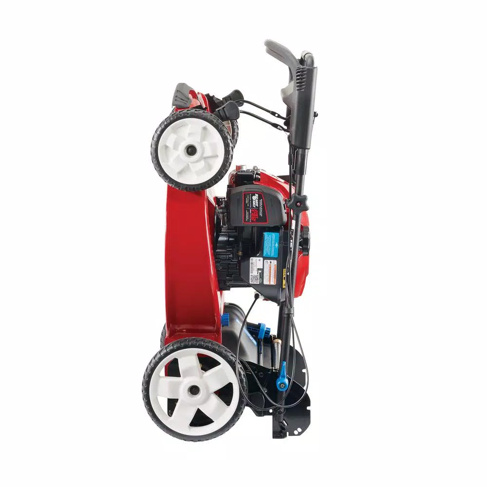 Lawn Mowers Toro Recycler 22 In. SmartStow Personal Pace Variable Speed High-Wheel Drive Gas Walk Behind Self Propelled Lawn Mower - Image 11