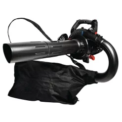 Leaf Blowers Troy-Bilt 205 MPH 450 CFM 27cc 2-Cycle Full-Crank Engine Gas Leaf Blower With Vacuum Kit Included