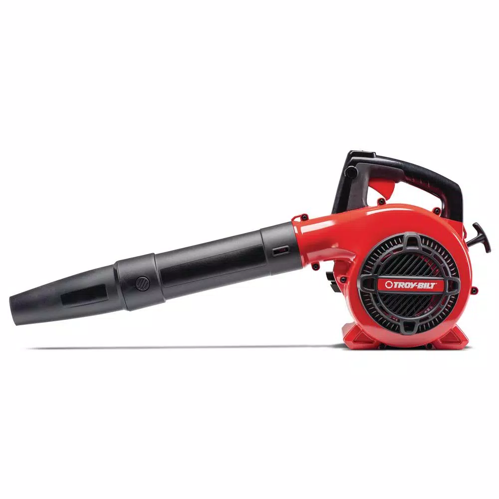 Leaf Blowers Troy-Bilt 180 MPH 400 CFM 2-Cycle 25 Cc Gas Handheld Leaf Blower