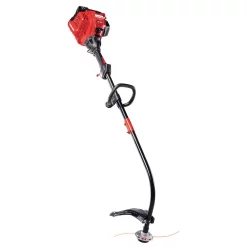 Trimmers Troy-Bilt 25 Cc Gas 2-Cycle Curved Shaft Trimmer With Attachment Capabilities