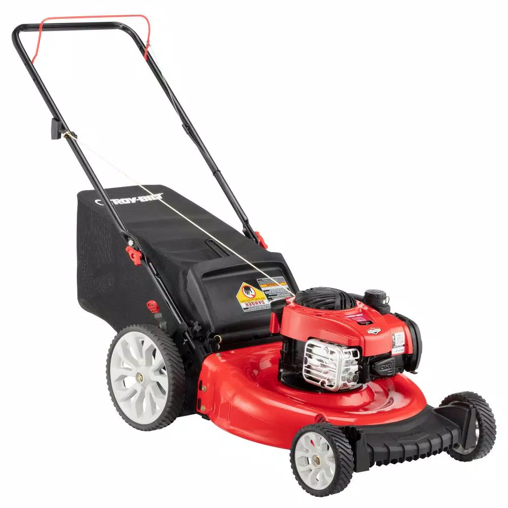 Lawn Mowers Troy-Bilt 21 In. 140 Cc 550ex Series Briggs & Stratton Gas Walk Behind Push Mower With 2-in-1 Cutting TriAction Cutting System 1 Lawn Mowers Troy-Bilt 21 In. 140 Cc 550ex Series Briggs & Stratton Gas Walk Behind Push Mower With 2-in-1 Cutting TriAction Cutting System