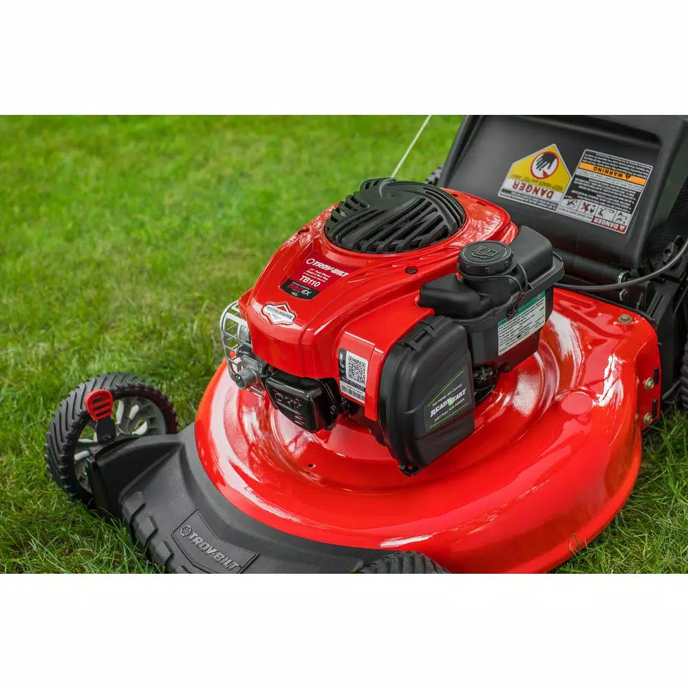 Lawn Mowers Troy-Bilt 21 In. 140 Cc 550ex Series Briggs & Stratton Gas Walk Behind Push Mower With 2-in-1 Cutting TriAction Cutting System 13 Lawn Mowers Troy-Bilt 21 In. 140 Cc 550ex Series Briggs & Stratton Gas Walk Behind Push Mower With 2-in-1 Cutting TriAction Cutting System - Image 13