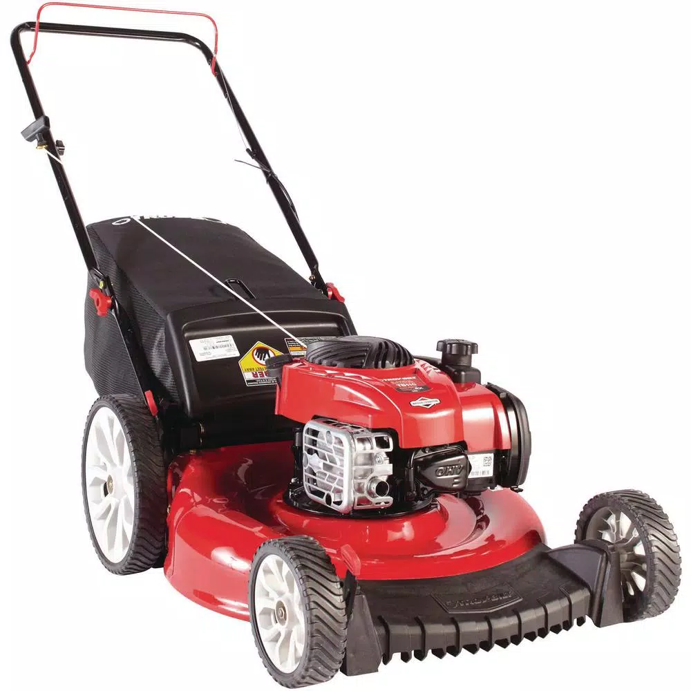 Lawn Mowers Troy-Bilt 21 In. 140 Cc 550ex Series Briggs & Stratton Gas Walk Behind Push Mower With 2-in-1 Cutting TriAction Cutting System 12 Lawn Mowers Troy-Bilt 21 In. 140 Cc 550ex Series Briggs & Stratton Gas Walk Behind Push Mower With 2-in-1 Cutting TriAction Cutting System - Image 12