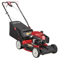 Lawn Mowers Troy-Bilt 21 In. 159 Cc Gas Walk Behind Self Propelled Lawn Mower With Check Don’t Change Oil, 3-in-1 TriAction Cutting System