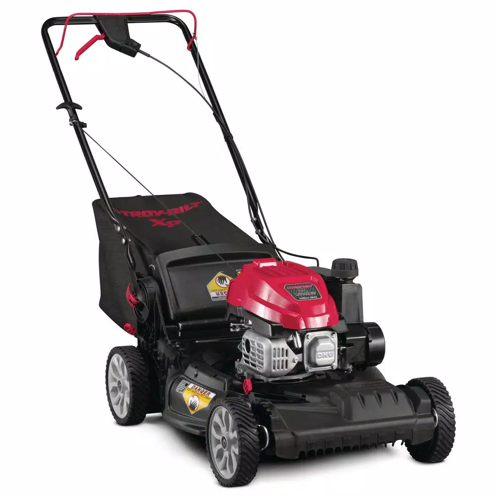 Lawn Mowers Troy-Bilt XP 21 In. 149 Cc Gas Vertical Storage Walk Behind Self Propelled Lawn Mower With 3-in-1 TriAction Cutting System - Image 5