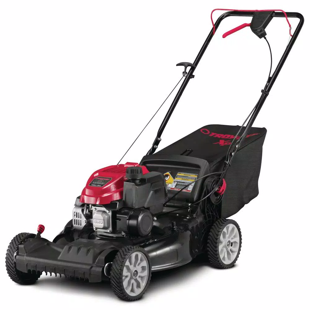 Lawn Mowers Troy-Bilt XP 21 In. 149 Cc Gas Vertical Storage Walk Behind Self Propelled Lawn Mower With 3-in-1 TriAction Cutting System - Image 4