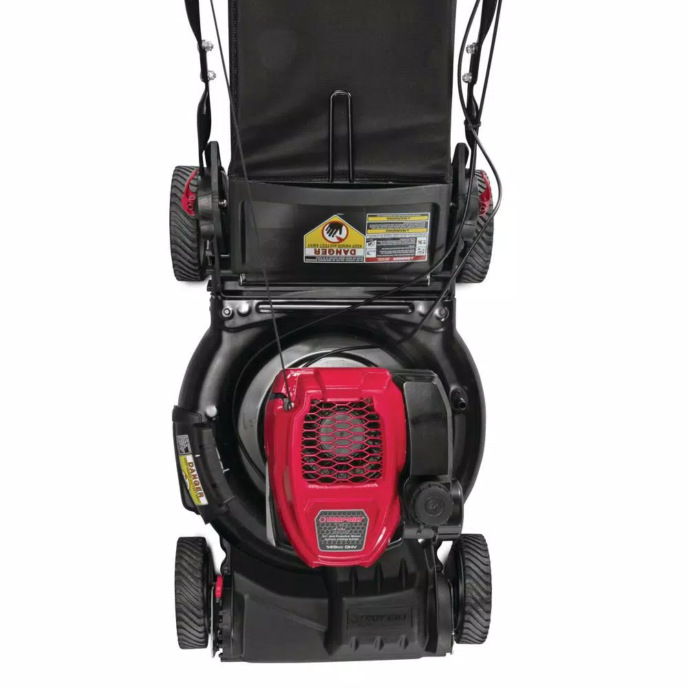 Lawn Mowers Troy-Bilt XP 21 In. 149 Cc Gas Vertical Storage Walk Behind Self Propelled Lawn Mower With 3-in-1 TriAction Cutting System - Image 8