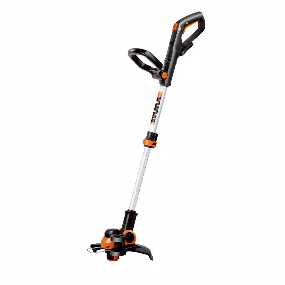 Trimmers Worx POWER SHARE 20-Volt 12-in Cordless Grass Trimmer/Edger, Wheeled Edging, Command Feed (Bare Tool) - Image 9