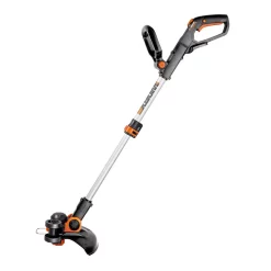 Trimmers Worx POWER SHARE 20-Volt 12-in Cordless Grass Trimmer/Edger, Wheeled Edging, Command Feed (Bare Tool)